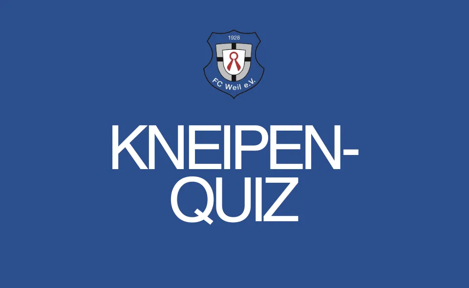Kneipenquiz beim FC Weil
