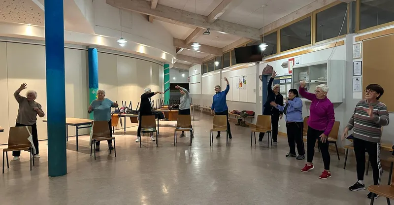 Fit in die Woche: Wenn in der Weiler Schulaula die Post abgeht