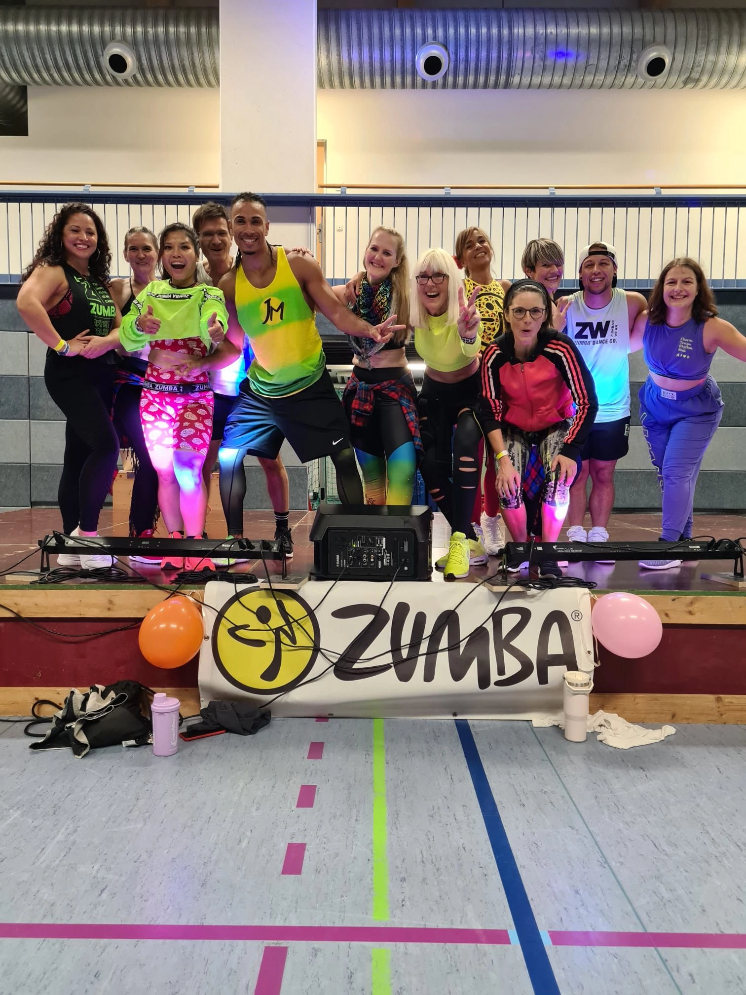 Puro Fuego - Zumba-Party beim FC Weil