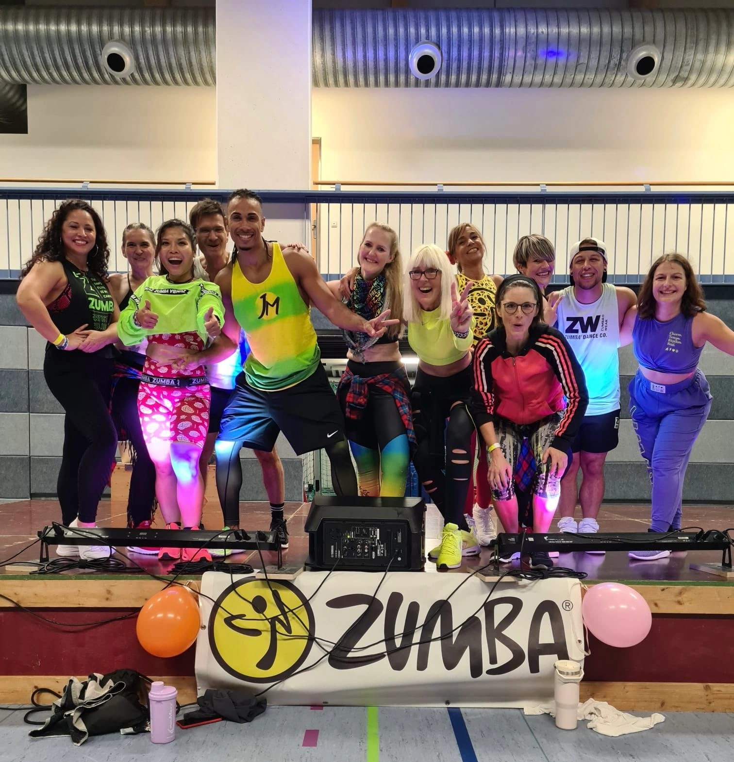 Puro Fuego - Zumba-Party beim FC Weil